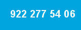 922 277 54 06 922 277 54 06